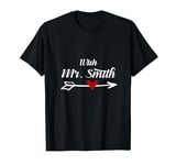 Mr. Smith With Mrs. Smith Married Couples Matching T-Shirt