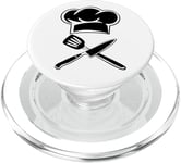 Chef Cook Cooking Pirate Kitchen Lover PopSockets PopGrip pour MagSafe