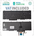 Replacement For DELL LATITUDE E5550 5550 FP37Y Black UK Layout Laptop Keyboard