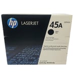 HP 45A Black Toner Cartridge Q5945A Genuine Original LaserJet 4345 M4345 MFP