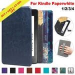 For Amazon Kindle Paperwhite 1 2 3 4 Slim Magnetic Leather Smart Case Cover Hot