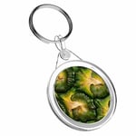 1 x Pineapple Skin Fresh Fruit - Keyring IR02 Mum Dad Kids Birthday Gift #14553