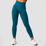 Define Seamless Scrunch Tights, Dark Teal