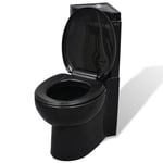 WC Cuvette céramique Noir LY1689 Mothinessto