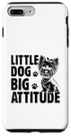 Coque pour iPhone 7 Plus/8 Plus Little Dog Big Attitude Yorkshire Terrier Yorkshire Yorkie Dog