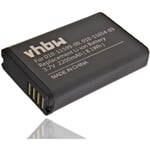 Batterie Vhbw 2200mAh (3.7V) pour gps garmin E1GR, E1GR virb elite, E2GR, E2GR virb elite, Action hd Camera 1.4. remplace: 010-11599-00, 010-11654-03.