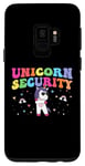 Coque pour Galaxy S9 Unicorn Security Costume to protect Mom Sister Bday Princess