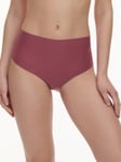 Chantelle Womens SoftStretch High Waist Thong - Red material_polyamide - One Size