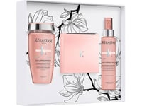 Kerastase Kerastase Chroma Absolu Spring Shampoo 250Ml + Maske 200Ml + Termobeskyttende Spray 150Ml