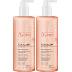 Avène XERACALM NUTRITION Gel nettoyant 2x500 ml