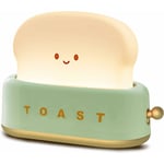 Veilleuse Enfant Toast led Veilleuse Bébé Rechargeable Lampe de Chevet Enfant Luminosité et Réglables Deco Chambre Cadeau Anniversaire de Noel pour