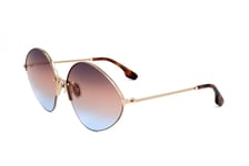 Lunettes de Soleil Victoria Beckham VB220S PURPLE CAMEL AZURE 64/15/140 Femme