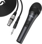 FIFINE Wired Microphone for Amplifier/Speaker,Handheld Dynamic Mic DJ,... 