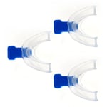 3PCS Snoring Mouthpiece Prevent Teeth Grinding Silicone Health Sleeping Tool TOU