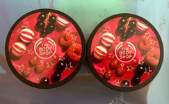 2 x The Body Shop BERRY BON BON Body Butter 200ml