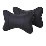 XQRYUB Oreillers universels pour Le Cou de Voiture PVC Cuir Respirant Maille Auto Voiture Repose-Cou Appui-tête Coussin Oreiller intérieur de Voiture