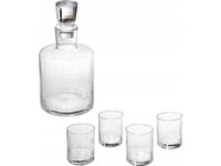 Secret De Gourmet Whisky Karaffel + 4 Glass, 350 Ml, 5 Stk.