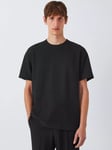 Kin Textured Cotton Blend T-Shirt, Black Beauty