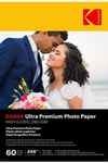 Papier d'impression Kodak Ultra Premium photo paper 280gsm 10x15cm 60 feuilles
