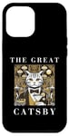 Coque pour iPhone 12 Pro Max The Great Catsby, Funny Cat Design, Cat Lover, Film