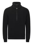 Oscar Jacobson Mauritz Half Zip Svart