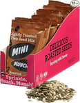 Munchy Seeds Mini Munchy Lightly Toasted Two Seed Mix, Pumpkin Seeds & Sunflower Seeds, Gluten Free Protein Snacks, Nutritious Source Of Vegan Protein, High Fibre Snacks, 12 x 30g Rip & Tip Bags