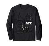 ATF Federal Agent Halloween Costume ATF Long Sleeve T-Shirt