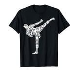 Kickboxing Kickboxer Karate Boys Kids Men T-Shirt