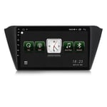 ADMLZQQ Android 10 Auto GPS Radio Stereo pour Skoda Fabia 2015 Autoradio Radio GPS Sat Nav avec FM/Miroir Lien/DSP Système Multimédia/Commande au Volant Caméra de recul,7731 WiFi:1+16g