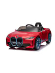 Nordic Play Electric Car BMW I4 4x12V motors EVA wheels PU leather seat