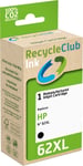 RecycleClub Cartouche compatible avec HP 62 XL Noir K20583RC