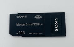 PW Sony Memory Stick 1GB (Pro Duo + Adapter)