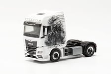 Herpa modèle de Camion Man TGX GX Individual Tracteur Lagoudakis 5 / Minotaur, fidèle à l'échelle 1:87, modèle de Camion pour Diorama, modélisme, Objet de Collection, décoration, en Plastique