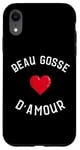 Coque pour iPhone XR Beau gosse d'amour Cadeau homme fête de l'amour