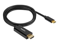 Corsair - Adapterkabel - 24 Pin Usb-C Hane Till Hdmi Hane - 1 M - 4K60hz (3840 X 2160) Stöd