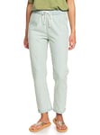 Roxy Slow Swell Regular Pantalon Femme, Gray Dawn, L