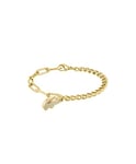 Lacoste Bracelet en chaîne pour Femme Collection CROCODILE avec cristaux - 2040147