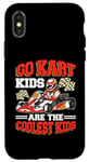 iPhone X/XS Go Kart Kid - Go Kart Racing Boys Kids Case