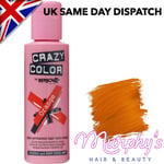 Crazy Color | Semi-Permanent Hair Colour Cream (Orange 60)