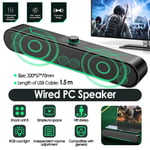 Sound Bar Gaming Soundbar Stereo Sound Bars Desktop Soundbar Computer Speaker