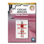 Organ Tvillingnål stretch 4,0/75 1-pack