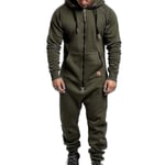 Jumpsuit för män One Piece Army Green L Army Green XL