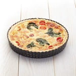 KitchenCraft Master Class Crusty Bake Fluted Round 20cm Quiche Tin