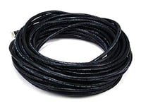 Monoprice 102323 50 ft 24AWG Cat6 550 MHz UTP Bare Copper Ethernet Network Cable - Black