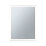 Paulmann 789.51 HomeSpa 78951 Lumineux LED Mirra Tactile IP44 600 x 800 mm Interrupteur carré avec Miroir Blanc 1 x 22 W, Métal Acrylique, ▭ 600x800mm, x