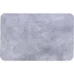 Tendance - Tapis diatomite 39x60 cm - gris facon beton