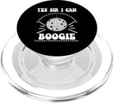 Yes Sir I Can Boogie Disco Party 70s Yes Sir I Can Boogie PopSockets PopGrip for MagSafe