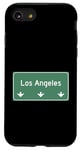 Coque pour iPhone SE (2020) / 7 / 8 Panneau d'autoroute de Los Angeles : historique La Culture