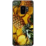 Samsung Galaxy S9 Transparent Mobilskal Ananas