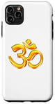 Coque pour iPhone 11 Pro Max Symbole Ohm doré